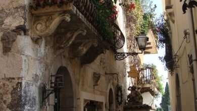 sicily, taormina, italy