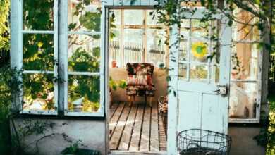 chair, cottage, country style