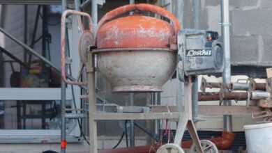 drum mixer, concrete mixer, concrete