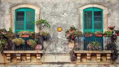 balcony, cuba, house