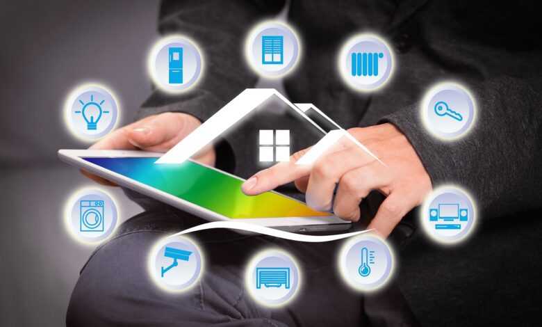 smart home, house, technology