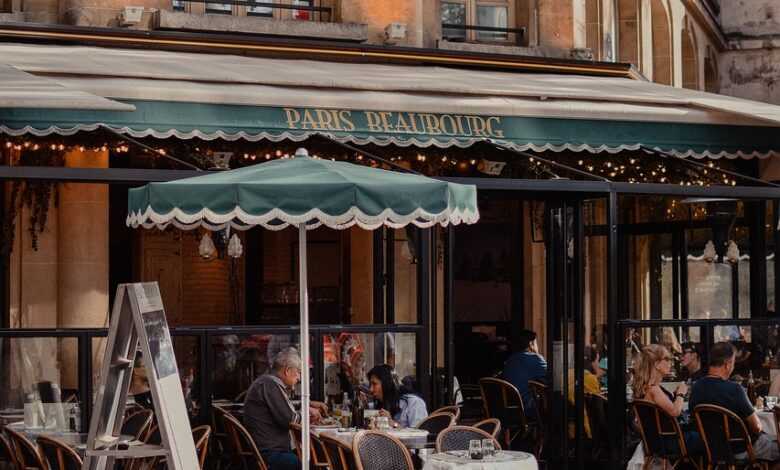 restaurant, paris, france