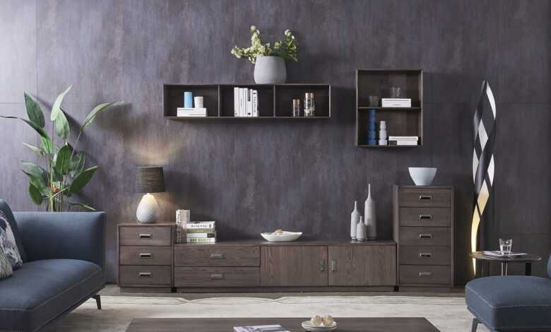 tv cabinet, wall, interior design