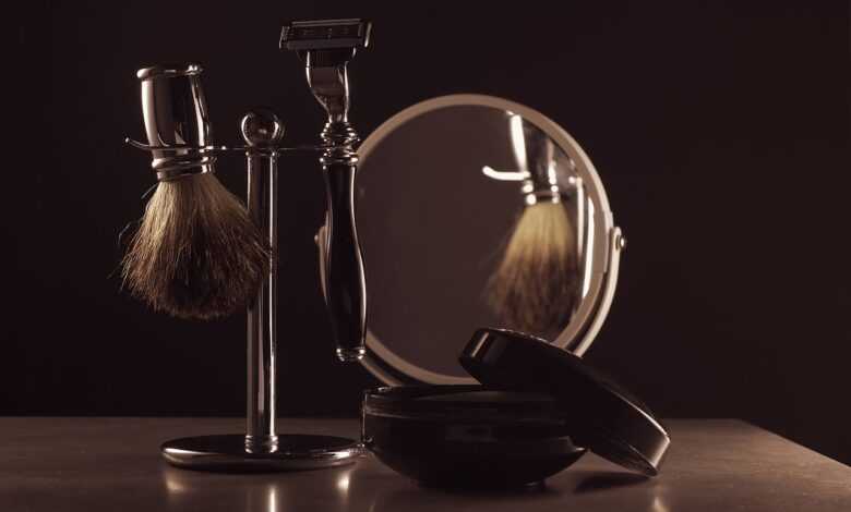 shaving, brush, razor