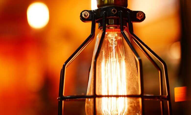 edison bulb, lightbulb, lighting