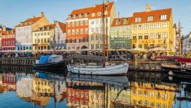 copenhagen, river, denmark