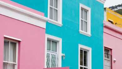 houses, building, facade