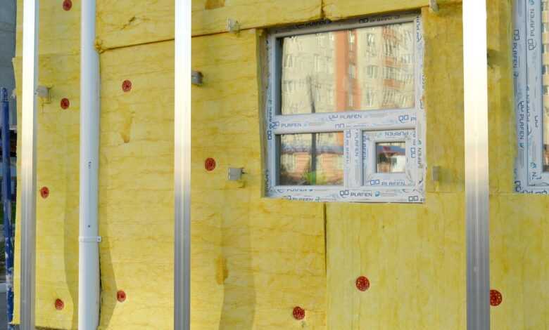 facade insulation, the façade of the, thermal insulation