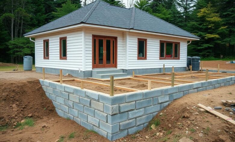 Як зробити якісний фундамент без спеціальної техніки - Фундамент та каркас Як зробити якісний фундамент без спеціальної техніки