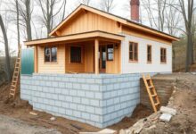 Каркас для будинку з відкритим плануванням