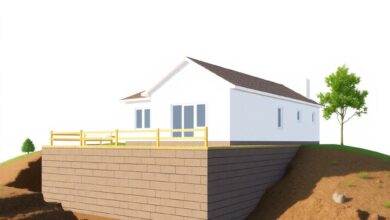Встановлення тимчасових розкосів при монтажі каркаса