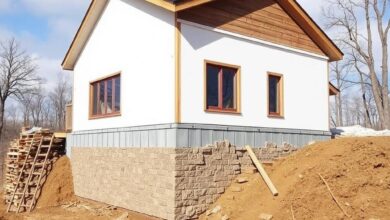 Поради з утеплення стику фундаменту і дерев’яного каркаса