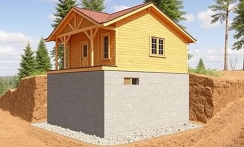 Як змонтувати каркас на плитний фундамент - Фундамент та каркас Як змонтувати каркас на плитний фундамент