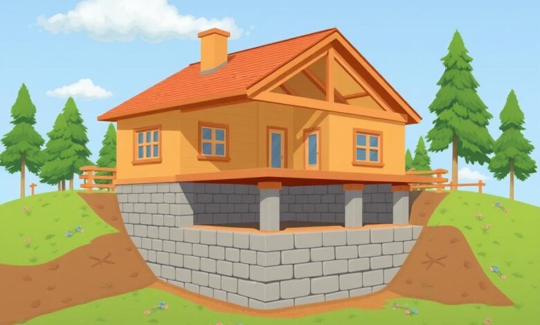 Поради для облаштування фундаменту на схилах