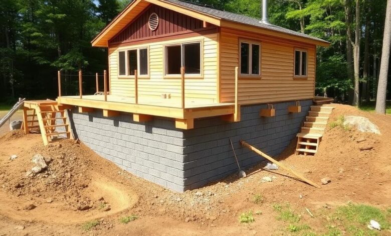 Каркас для дачного будинку - швидко і доступно