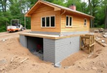 Укріплення каркаса при будівництві на вітряній ділянці