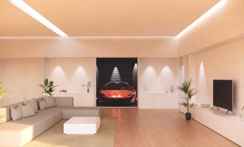 white living room with white couch and white couch