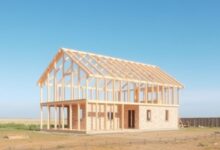 Каркасний будинок у стилі barnhouse