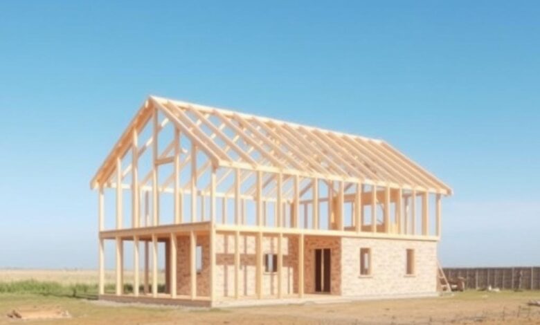 Каркасний будинок у стилі barnhouse