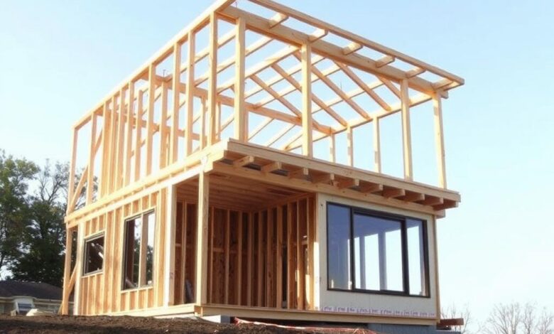 Каркасний будинок для стартапера - офіс і житло в одному - Каркасні та модульні будинки Каркасний будинок для стартапера - офіс і житло в одному