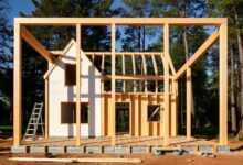 Каркасний будинок з терасою - функціональність і стиль