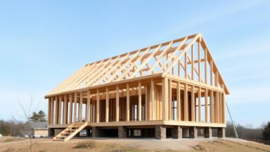 Внутрішні перегородки в каркасному будинку - матеріали і варіанти