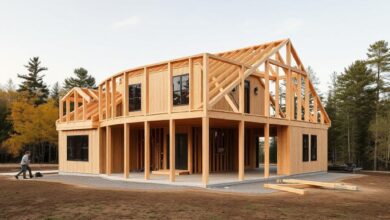 Каркасні будинки з плоским дахом - стиль і практичність