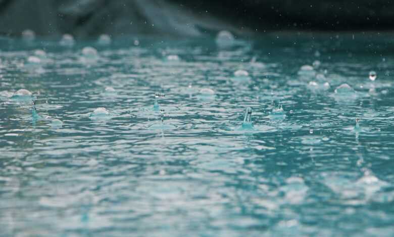 timelapse photography of water drops